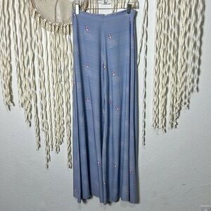 CLC | Cory Lynn Calter Wide Leg Pant Boat Print Size Small